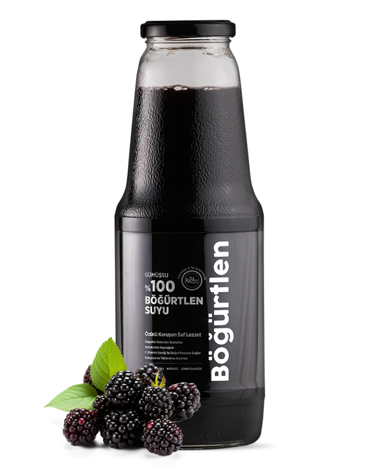 %100 BÖĞÜRTLEN SUYU - 1 L