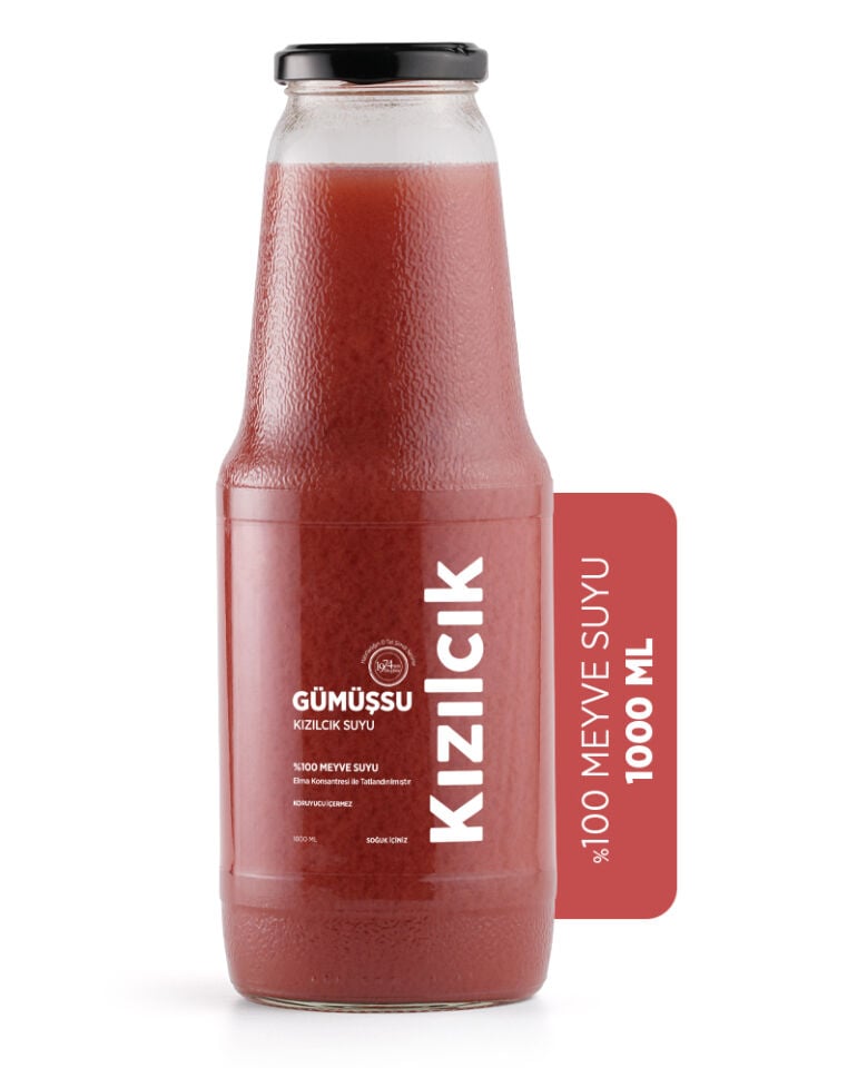 %100 KIZILCIK SUYU - 1 L
