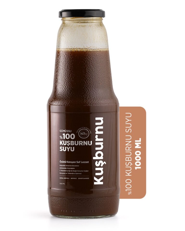 %100 KUŞBURNU SUYU - 1 L