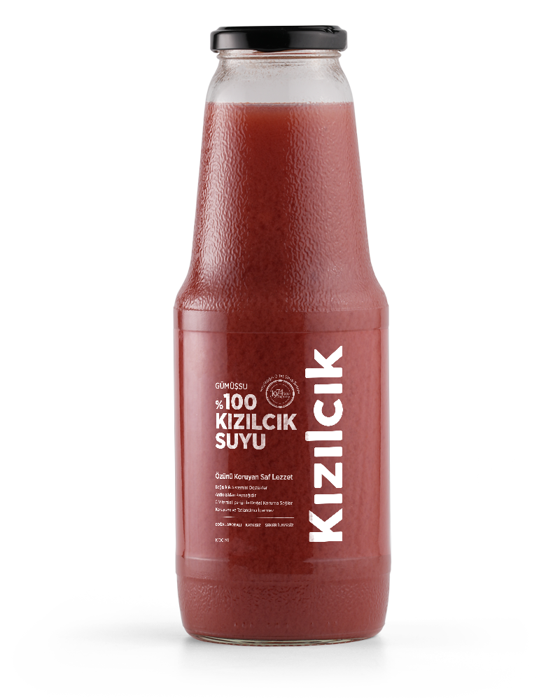 %100 KIZILCIK SUYU - 1000ML