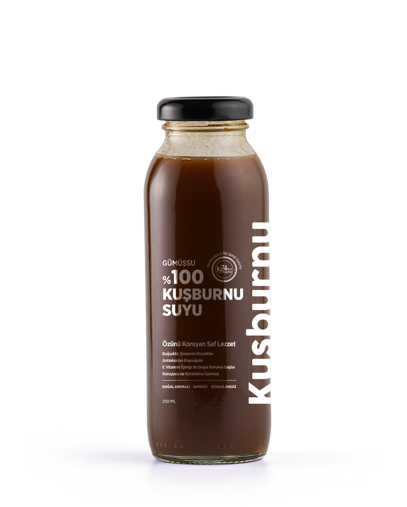 %100 KUŞBURNU SUYU - 250ML